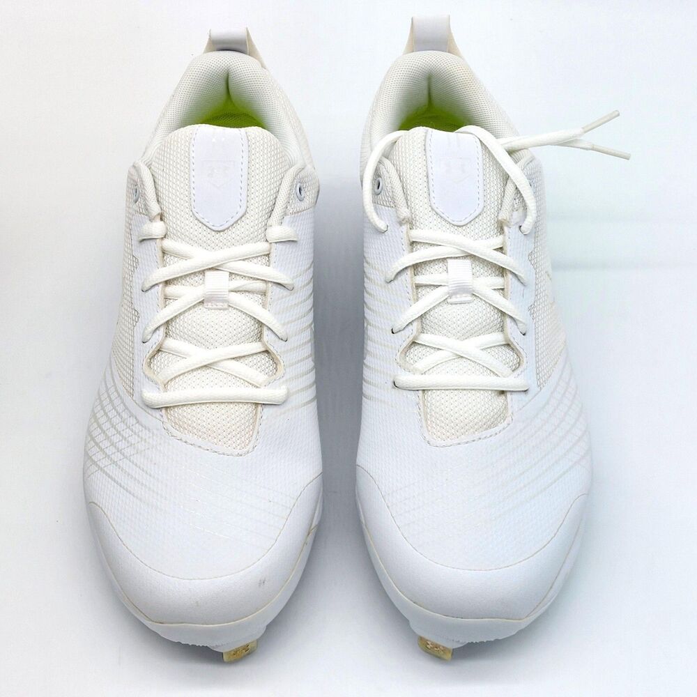 Under Armour Women's Sz 12 UA W Glyde St Metal Fastpitch Softball Cleats 1297335